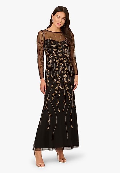 Adrianna Papell Abendkleid Long Sleeve Beaded günstig online kaufen
