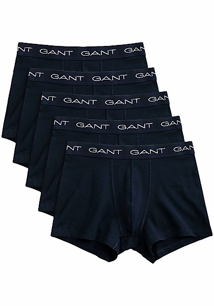 Gant Boxershorts TRUNK 5-PACK (Packung, 5-St., günstig online kaufen
