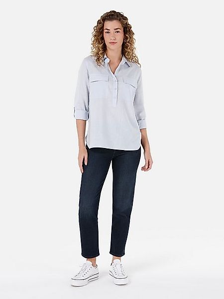 Colins Langarmhemd Colins Regular Fit Shirt Neck Unifarbenes Damen Langarms günstig online kaufen