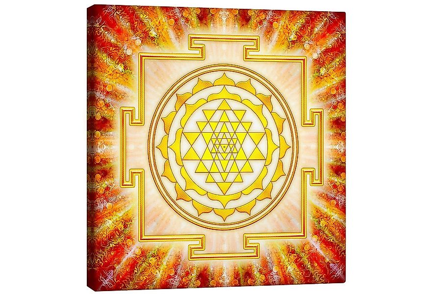 Posterlounge Wandbild Sri Yantra – Artwork Licht, Dirk Czarnota, erhältlich günstig online kaufen