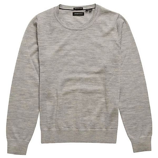 Superdry Merino Pullover M Light Grey Marl günstig online kaufen