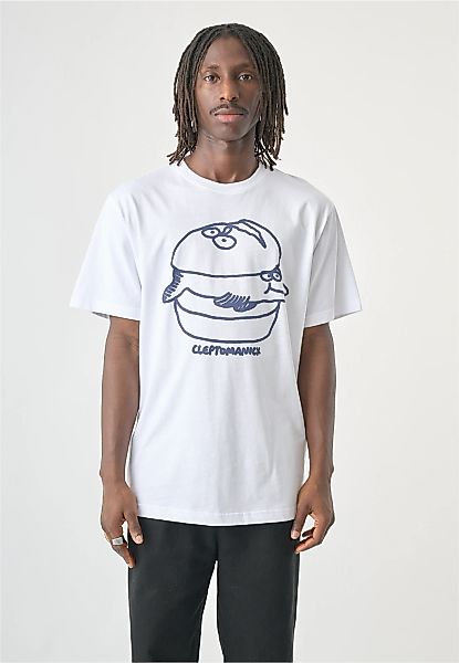 Cleptomanicx T-Shirt "Fischburger" mit tollem Frontprint günstig online kaufen
