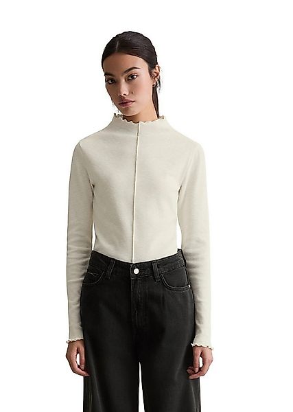 Marc O'Polo DENIM Langarmshirt aus Organic Cotton-Stretch-Jersey günstig online kaufen