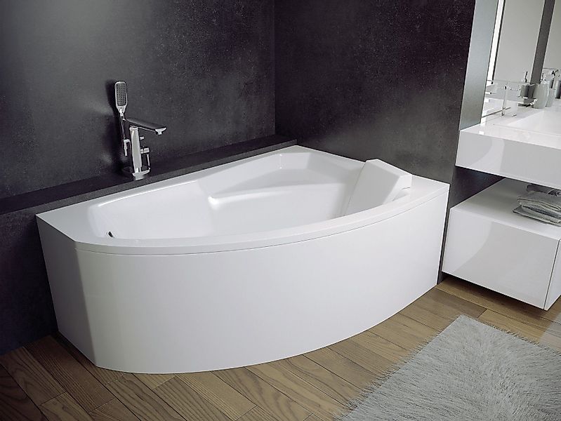 KOLMAN Badewanne Eckbadewanne Rima 160x100, (Links/Rechts), günstig online kaufen