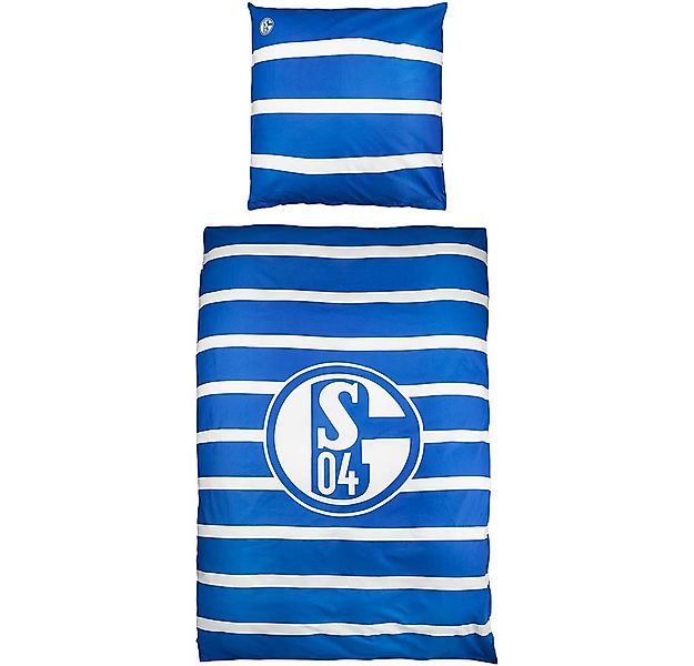 FC Schalke 04 Bettwäsche FC Schalke 04 Bettwäsche Streifen günstig online kaufen