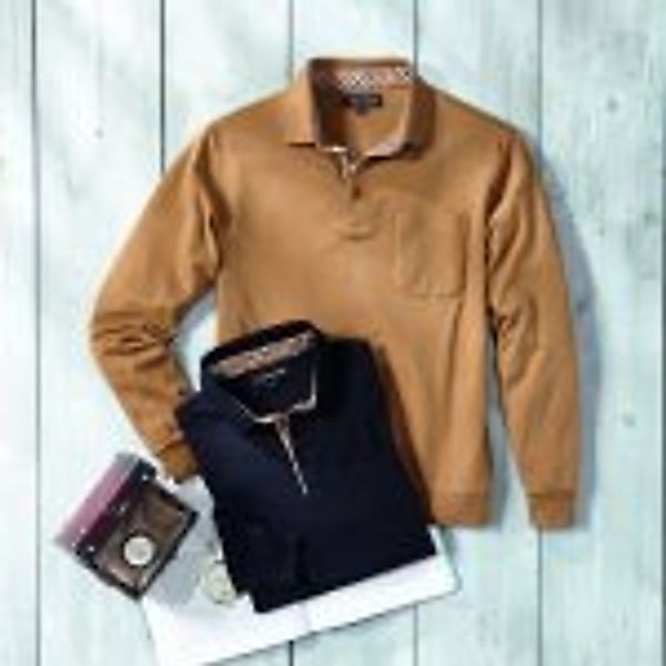 Interlock-Shirt mit Kontrasten im Set günstig online kaufen