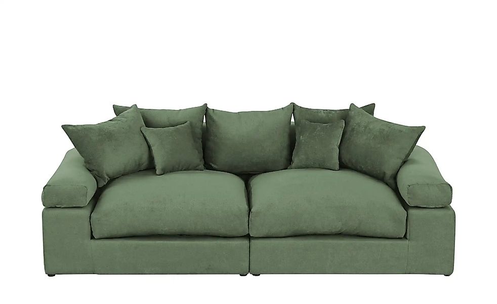 smart Big Sofa  Lionore ¦ grün ¦ Maße (cm): B: 242 H: 86 T: 121.0 Polstermö günstig online kaufen