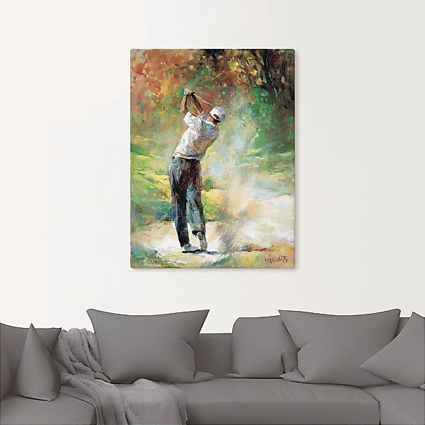 Artland Leinwandbild »Ein perfekter Tag«, Sport, (1 St.), auf Keilrahmen ge günstig online kaufen