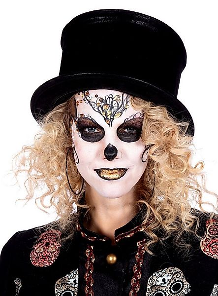 Metamorph Kostüm Schwarzer Klappzylinder - für Fasching Halloween, Elegante günstig online kaufen
