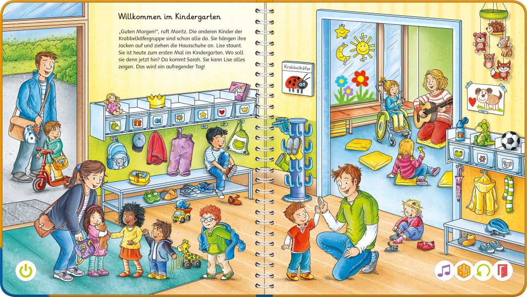 Ravensburger Buch tiptoi® Mein Wörter-Bilderbuch Kindergarten, günstig online kaufen