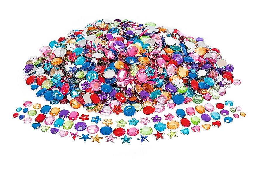 creativ company Schmuckset Schmucksteine, 1600 Stück günstig online kaufen
