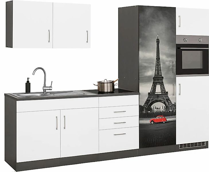 HELD MÖBEL Küchenzeile »Paris«, ohne E-Geräte, Breite 280 cm günstig online kaufen