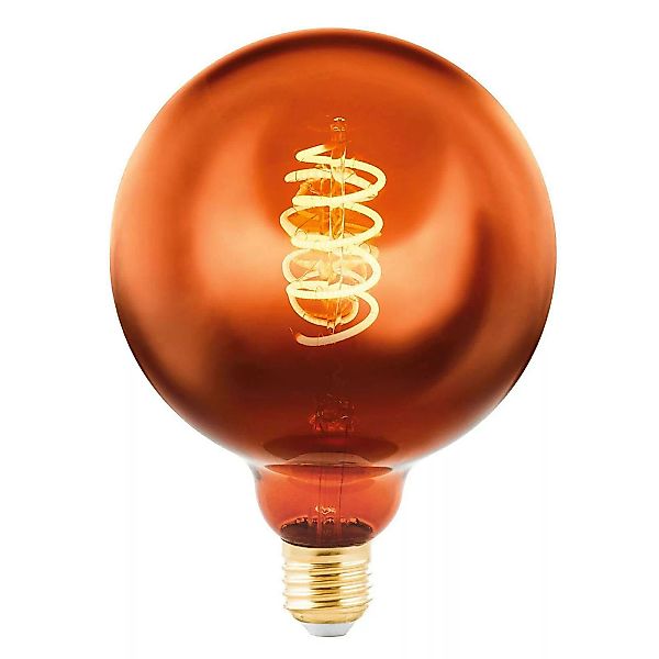LED Globe E27 G125 4W 2.000K Filament kupfer günstig online kaufen
