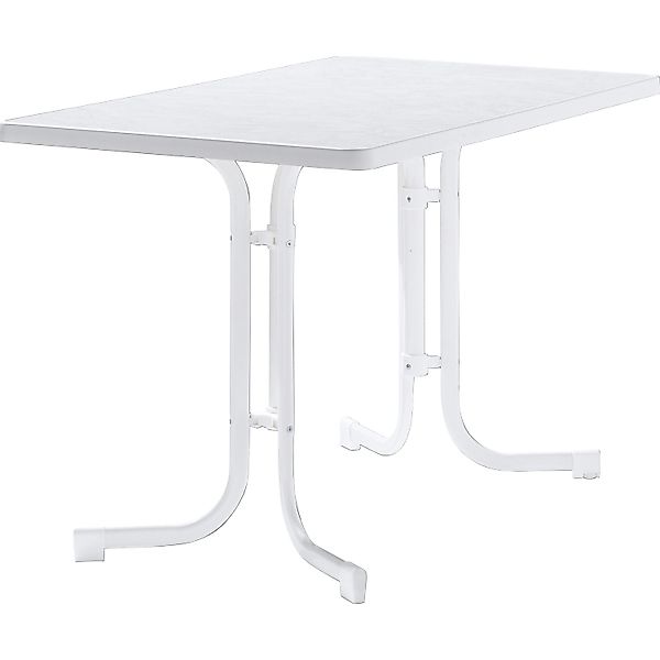 Sieger Klapptisch Rechteckig Weiß 70 cm x 115 cm günstig online kaufen