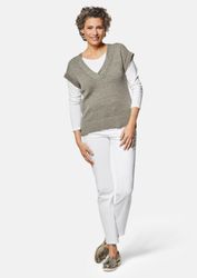 GOLDNER Strickpullover Trageangenehmer Pullunder mit modischem günstig online kaufen