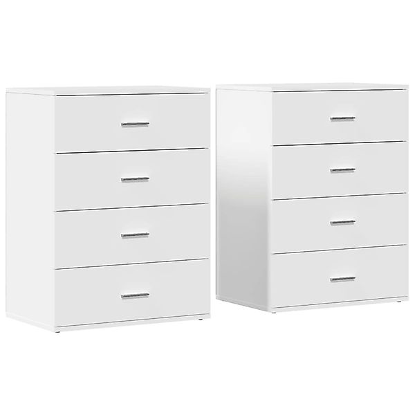 vidaXL Sideboards 2 Stk Weiß 60x39x80 cm Holzwerkstoff 3276623 günstig online kaufen
