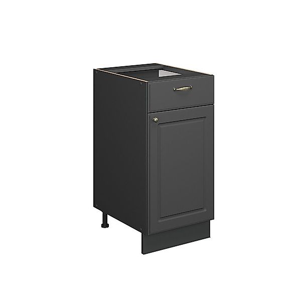 Vicco Unterschrank Fame-Line, Anthrazit-Gold Landhaus/Anthrazit, 40 günstig online kaufen