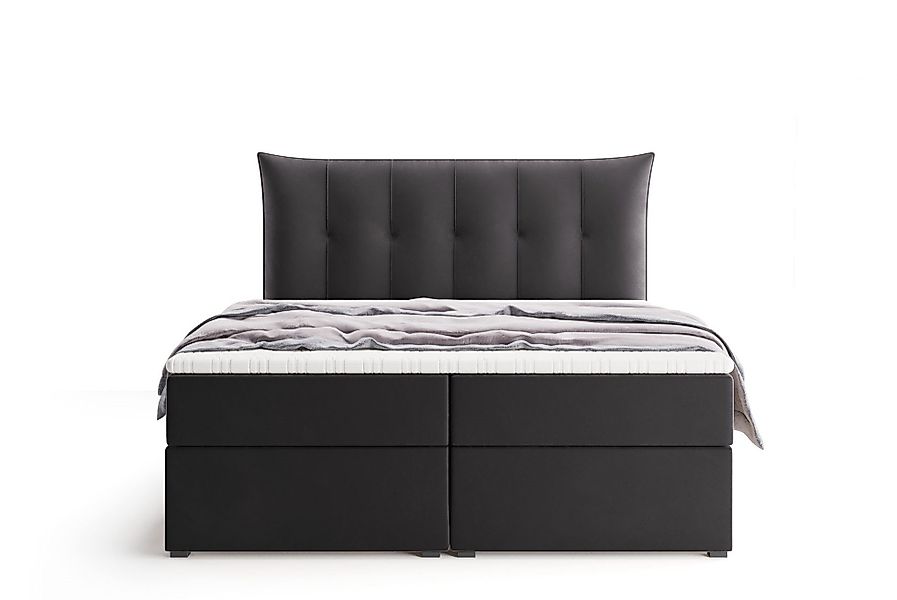 Labett Boxspringbett mit Bettkasten & H3/H4 günstig online kaufen