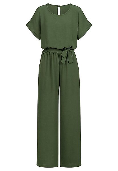 CLOUD 5IVE Jumpsuit CLOUD 5IVE Jumpsuit with tie belt and back slit (1-tlg) günstig online kaufen