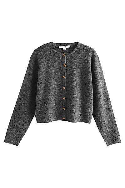 Next Strickjacke Strickjacke mit Rundhalsausschnitt (1-tlg) günstig online kaufen