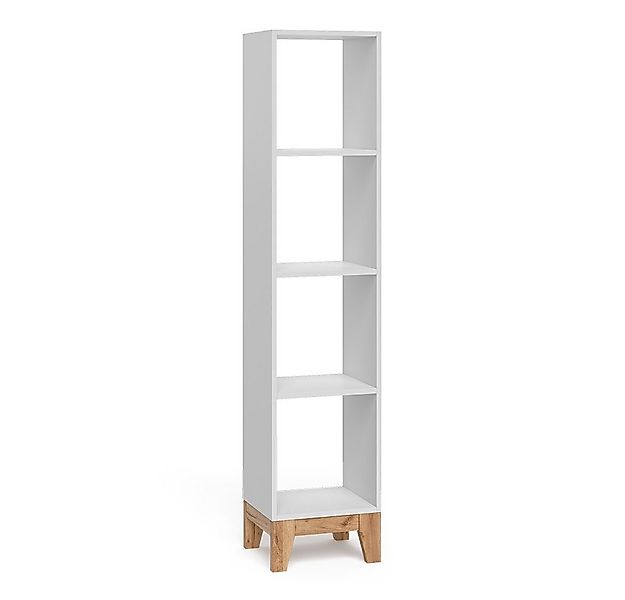 VitaliSpa® Bücherregal Malia, Weiß/Artisan, 35.2 x 159.5 cm, 1-tlg. günstig online kaufen