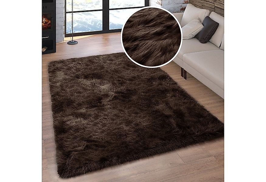 OTTO home Hochflor-Teppich Valeria, Fellteppich, kuschelig, flauschig, rech günstig online kaufen