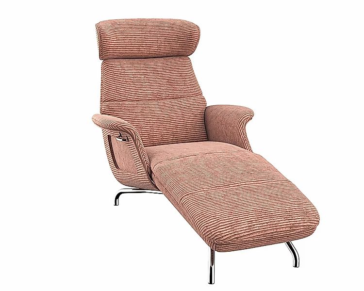 FLEXLUX Loungesessel "Clement Chaislongue, Relaxstuhl, Liegesessel,", Rücke günstig online kaufen