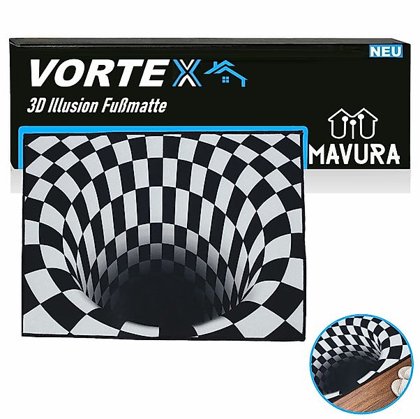 MAVURA Fußmatte 3D Illusion Fußmatte Schmutzfangmatte günstig online kaufen