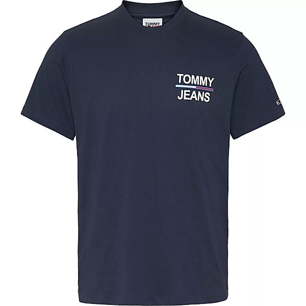 Tommy Jeans Bold Flag Graphic Kurzärmeliges T-shirt M Twilight Navy günstig online kaufen