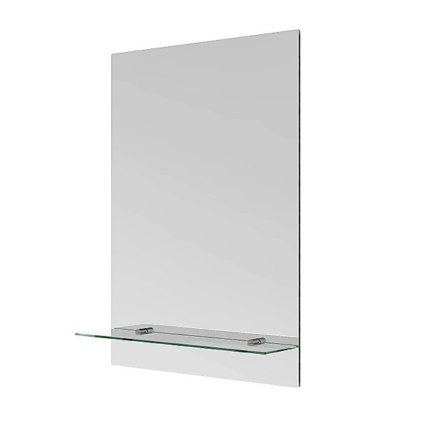 Aquabatos Spiegel 50 x 70 cm Badspiegel Wandspiegel mit Glas-Ablage Dekospi günstig online kaufen
