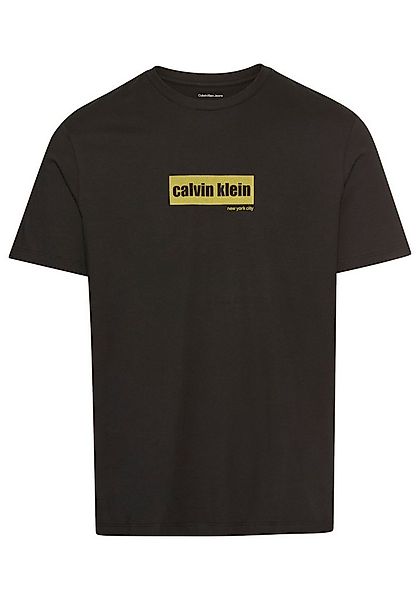 Calvin Klein Jeans T-Shirt SS 30s E CLVN LN BG mit Logo-Schriftzug günstig online kaufen