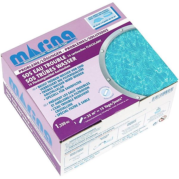 Marina Poolpflege SOS Trübes Wasser 10x125g, günstig online kaufen