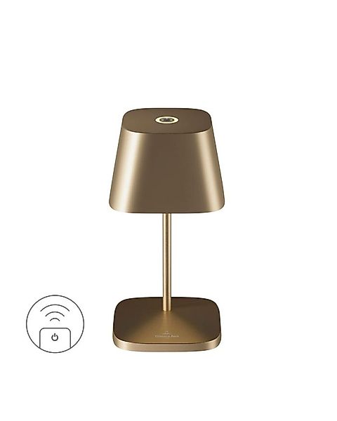 NEAPEL RC - Akku-Tischleuchte In- und Outdoor - inkl. Ladestation gold gebü günstig online kaufen