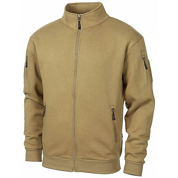 MFH Sweatjacke Sweatjacke, Tactical, coyote tan - XXL Kopfhörerausgang günstig online kaufen