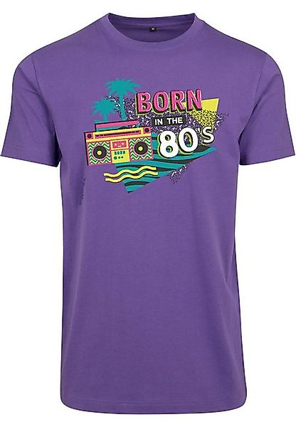 MisterTee T-Shirt MisterTee Damen Ladies Born In The 80s Tee (1-tlg) günstig online kaufen