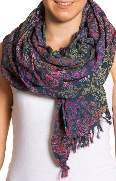 PANASIAM XXL-Schal Schal Wachsbatik für jede günstig online kaufen