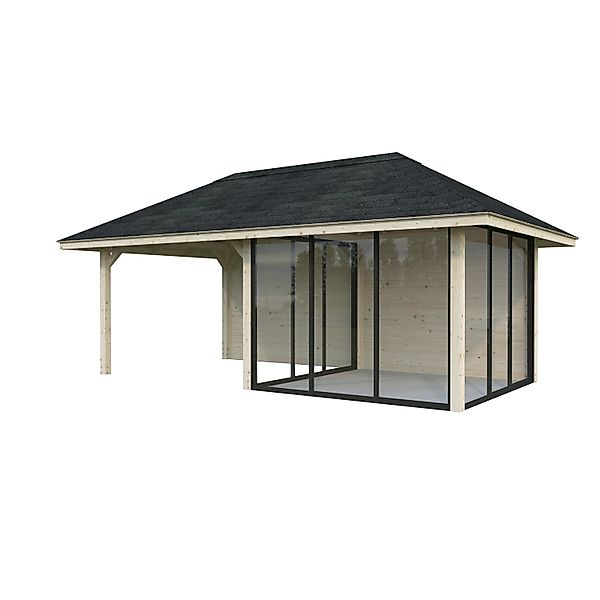 Palmako Pavillon Bianca Set206 Slide Transparent 588 cm x 300 cm FSC® günstig online kaufen