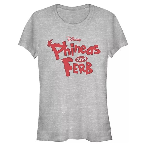 Disney Classics - Phineas und Ferb - Phineas and Ferb Logo - Frauen T-Shirt günstig online kaufen
