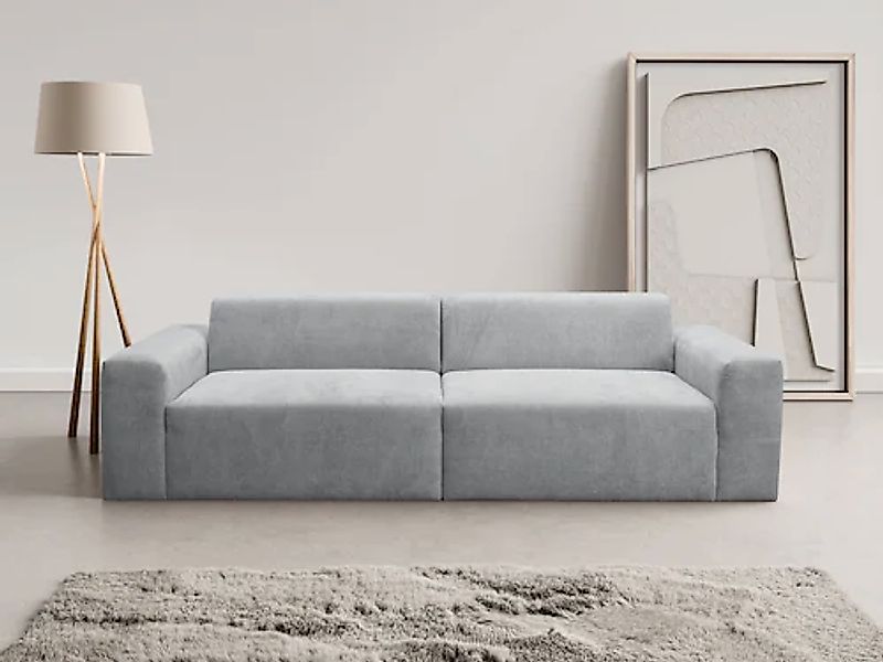 WERK2 Sofa Zeus 3-Sitzer, Curvy Trend 3-Sitzer mit urbaner Optik günstig online kaufen