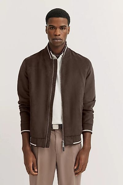 bugatti Blouson, ohne Kapuze, aus wasserabweisendem Velourleder günstig online kaufen