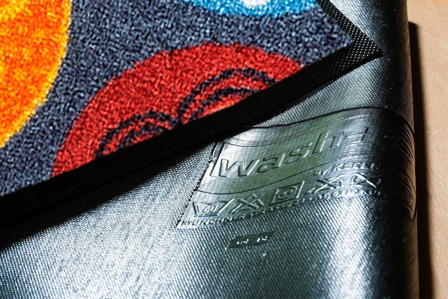 wash+dry by Kleen-Tex Fußmatte Coralis, rechteckig, günstig online kaufen
