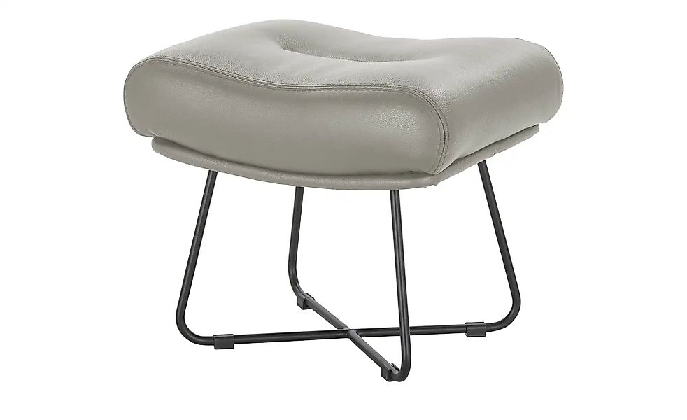 Ravensberger Werkstätten Hocker Leder RW Wing ¦ grau ¦ Maße (cm): B: 63 H: günstig online kaufen