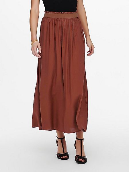 ONLY Maxirock ONLVENEDIG – Maxilänge mit elastischem Bund für luftigen Komf günstig online kaufen