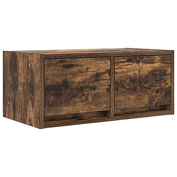 vidaXL TV-Schrank TV-Schrank Räuchereiche 60x31x25,5 cm Holzwerkstoff (1-St günstig online kaufen