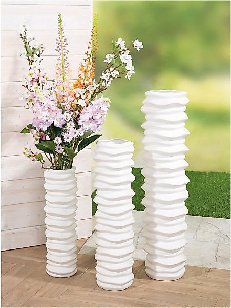 Casablanca by Gilde Bodenvase "Bodenvase "Rillo"" günstig online kaufen