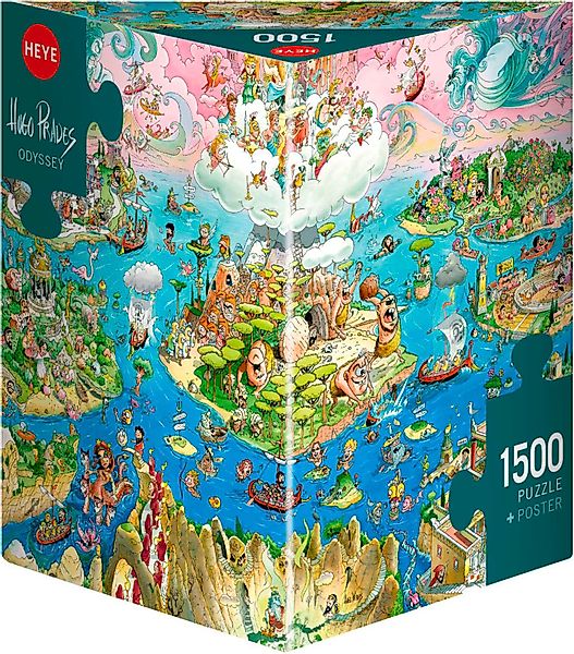 HEYE Puzzle Odyssey, 1500 Puzzleteile, Made günstig online kaufen