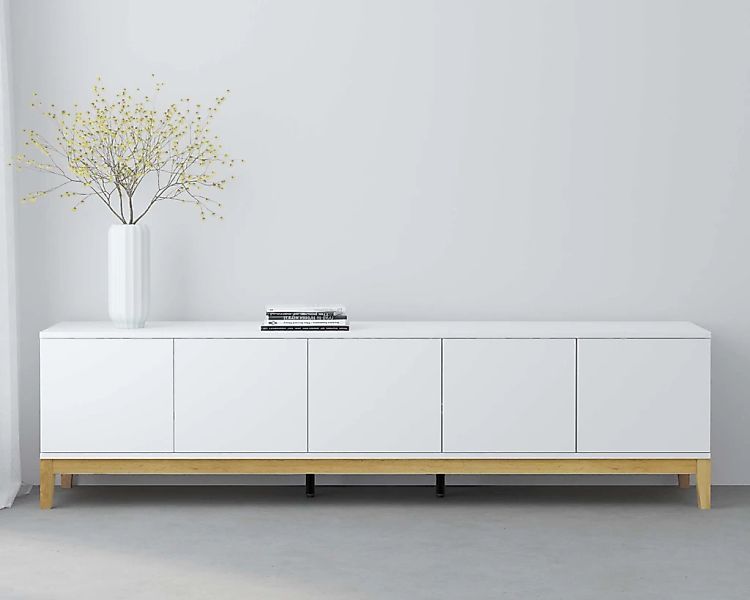 andas Lowboard "Maryd" TV-Kommode mit Kabeldurchführung, Push-to-Open Funkt günstig online kaufen