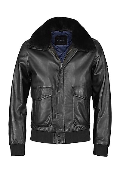 bugatti Lederjacke BUSANTO (1-St) mit Klappentaschen günstig online kaufen