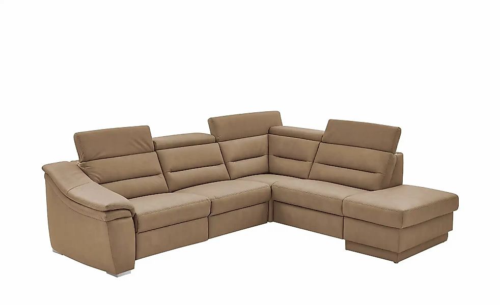 meinSofa Ecksofa  Ivonne ¦ braun ¦ Maße (cm): B: 294 T: 245 Polstermöbel > günstig online kaufen