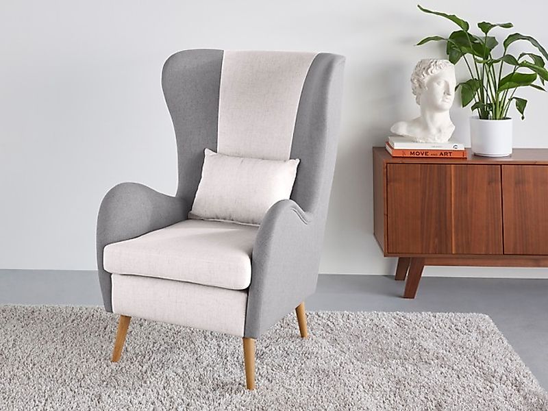 Guido Maria Kretschmer Home&Living Sessel »Salla Bezug Bouclé oder Struktur günstig online kaufen